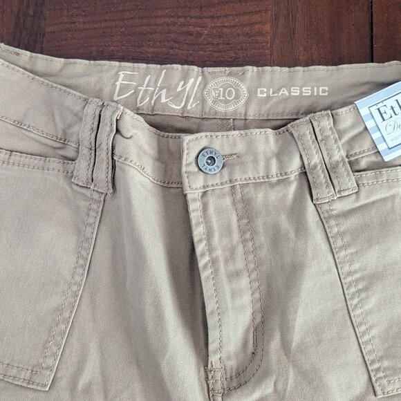 Ethyl Denim Women's Capri's Size 10 - Picture 6 of 10